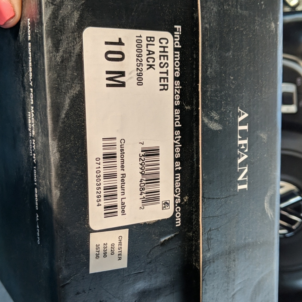 Mens size 10 Alfani dress shoes